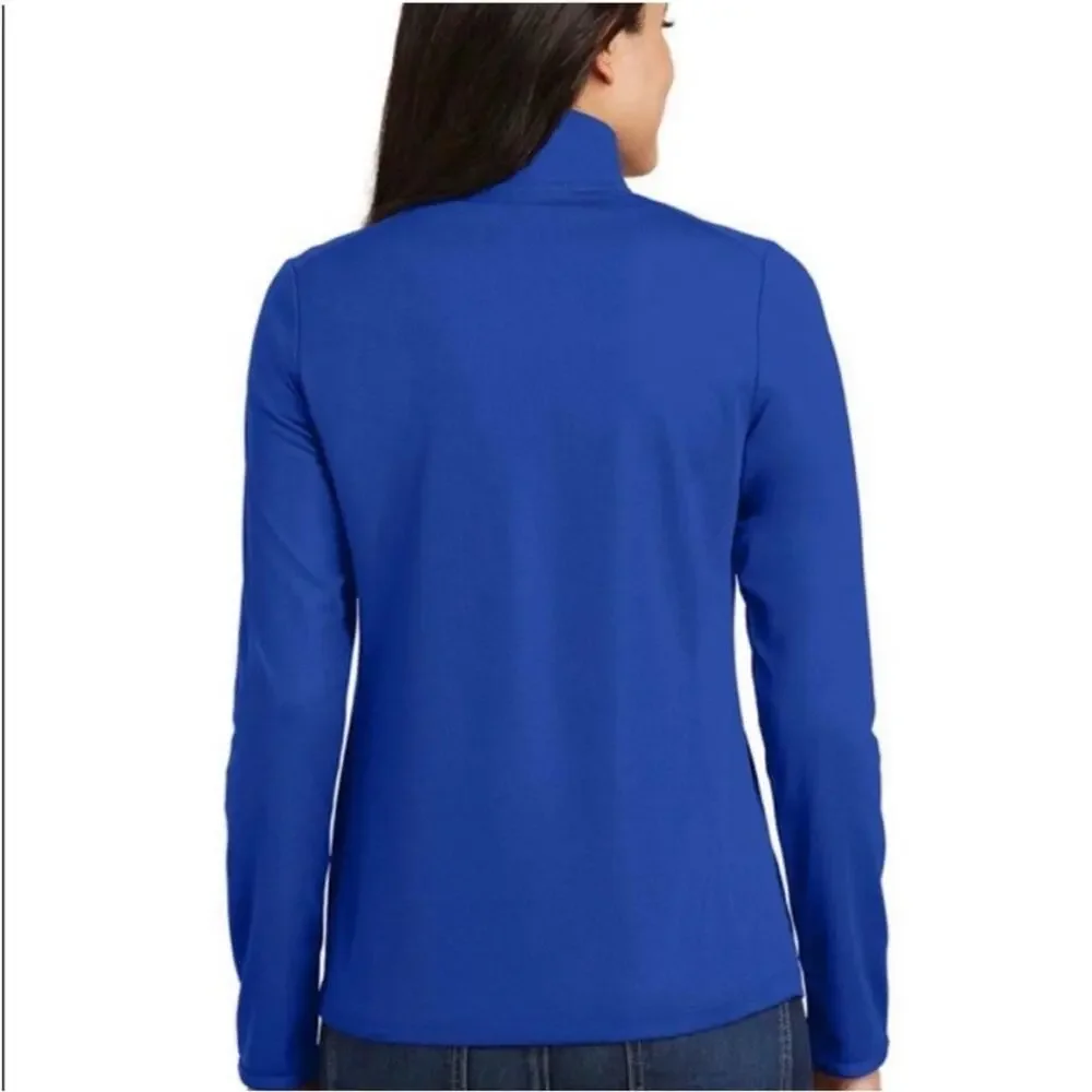 New with Tags Sport-Tek Women's White Quarter-Zip Pullover Sweatshirt XSmall - Picture 10 of 11